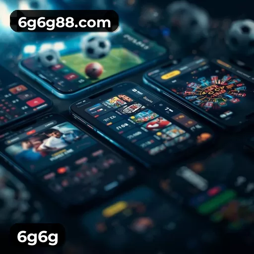Catálogo de 2.547 jogos da 6g6g incluindo Pragmatic Play e Evolution Gaming